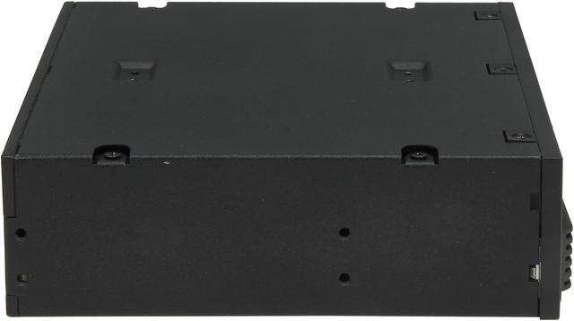 Alt view image 5 of 7 - iStarUSA T-5K225T-SA 5.25" to Slim ODD and 2x2.5" SATA 6Gb/s Trayless Hot-Swap Cage