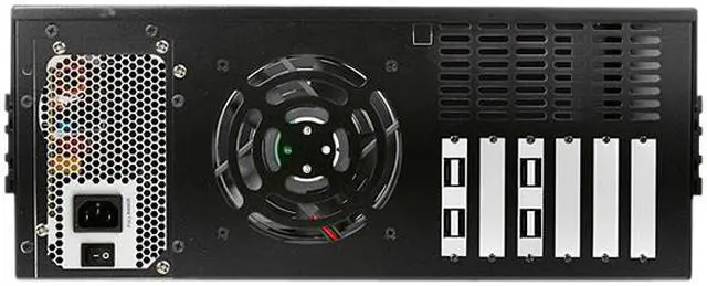 Alt view image 4 of 4 - RAIDAGE DAGE408U40TG5-ES 8 x 3.5" Drive Bays 4U SAS/SATA 6.0 Gb/s eSATA Hotswap Enclosure