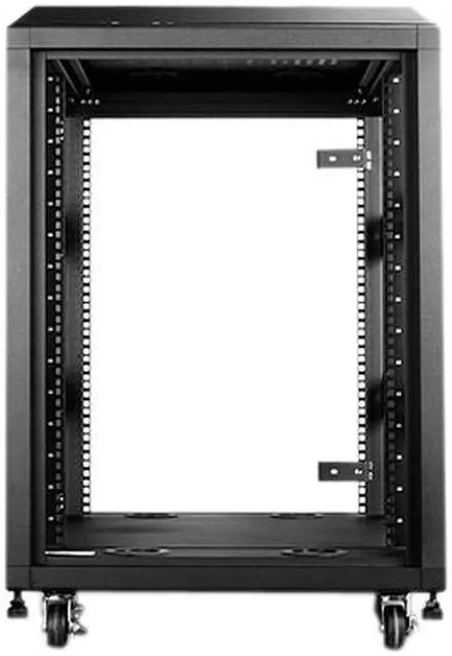 Alt view image 2 of 7 - iStarUSA WX-1510 15U 4-Post 1000mm Open Frame Rack
