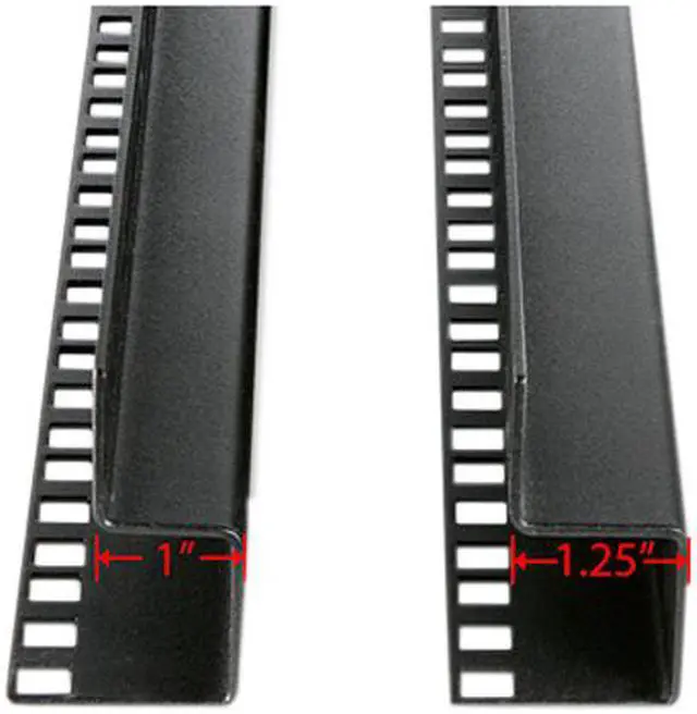 Alt view image 7 of 7 - iStarUSA WX-1510 15U 4-Post 1000mm Open Frame Rack