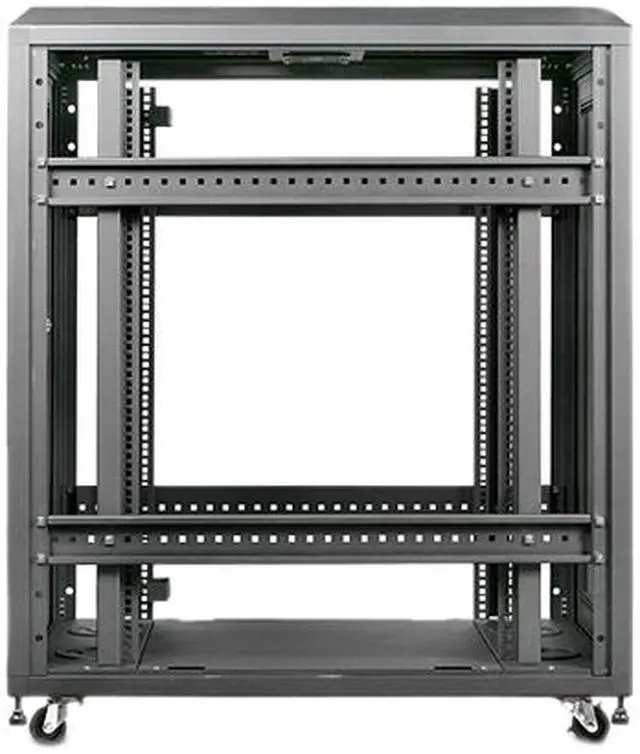 Alt view image 2 of 6 - iStarUSA WX-2210 22U 4-Post 1000mm Open Frame Rack