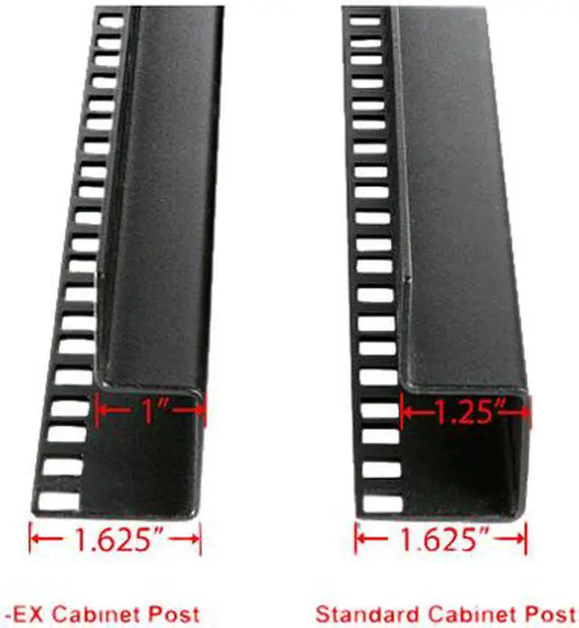 Alt view image 8 of 8 - 4-Post 1000mm Open Frame Rack