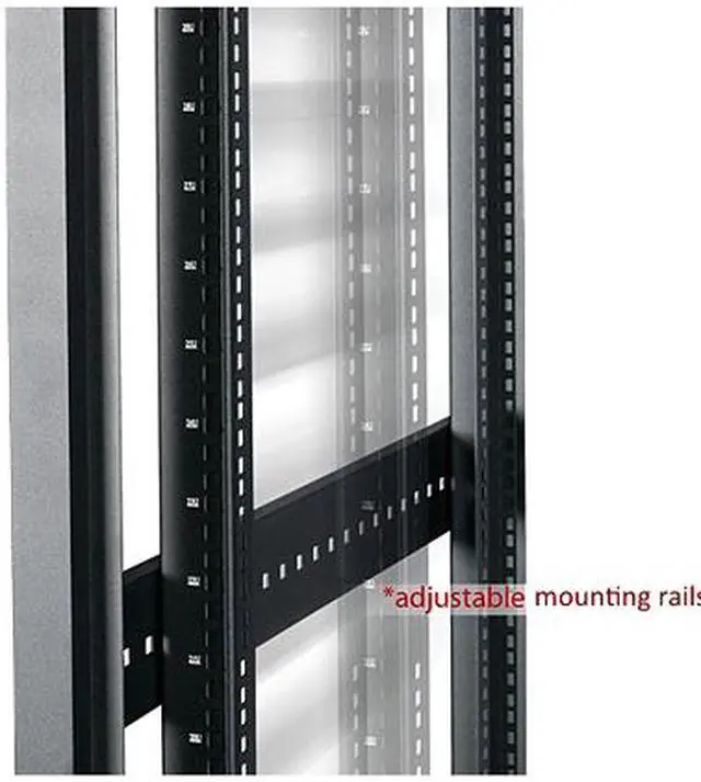 Alt view image 7 of 8 - 4-Post 1000mm Open Frame Rack