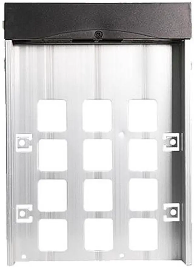 Alt view image 5 of 6 - iStarUSA BPU-340SATA-KL 3x 5.25" to 4x 3.5" 2.5" SAS SATA 6 Gbps HDD SSD Hot-swap Rack with Key Lock