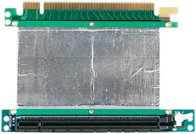 Alt view image 2 of 3 - iStarUSA DD-766R-C5-02 PCIe x16 to PCIe x16 Reversed Riser Card with 5cm Ribbon Cable