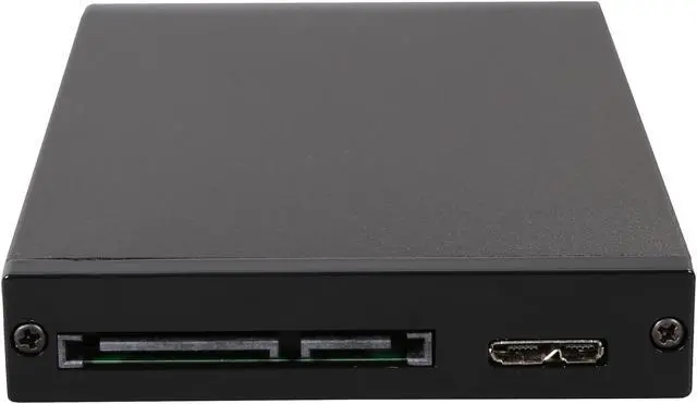 Alt view image 6 of 11 - iStarUSA BPX-35U3-SA 3.5" to 2.5" SATA 6 Gbps HDD SSD Internal and External USB 3.0 Hot-swap Rack
