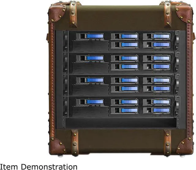 Alt view image 2 of 6 - iStarUSA WRT-945 9U 450mm Depth Retro Style Rackmount Cabinet