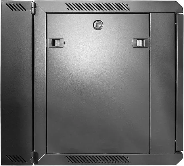Alt view image 8 of 10 - iStarUSA WMZ-955 9U 550mm Depth Swing-out Wallmount Server Cabinet