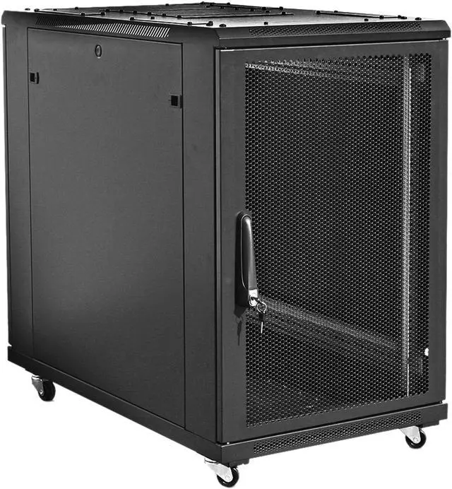 Alt view image 3 of 10 - iStarUSA WNG-1810 18U 1000mm Depth Rack-mount Server Cabinet