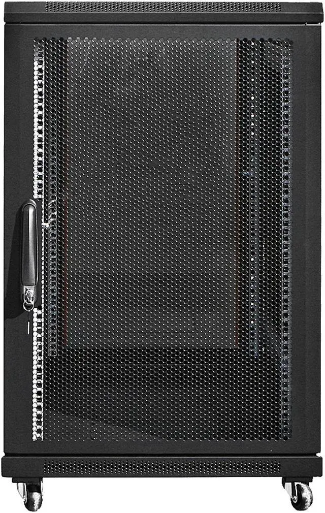 Alt view image 4 of 10 - iStarUSA WNG-1810 18U 1000mm Depth Rack-mount Server Cabinet