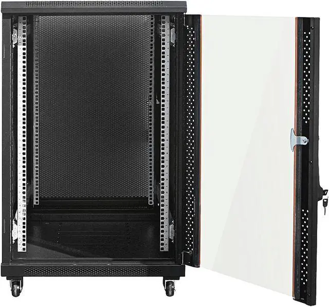 Alt view image 6 of 10 - iStarUSA WNG-1810 18U 1000mm Depth Rack-mount Server Cabinet
