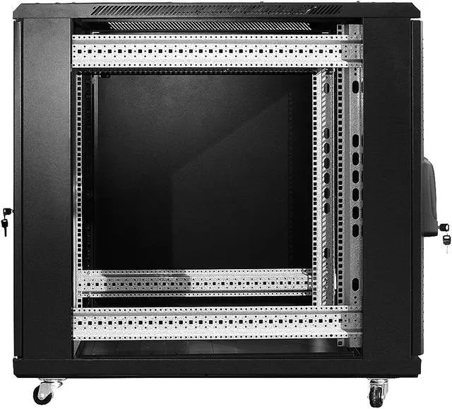 Alt view image 8 of 10 - iStarUSA WNG-1810 18U 1000mm Depth Rack-mount Server Cabinet
