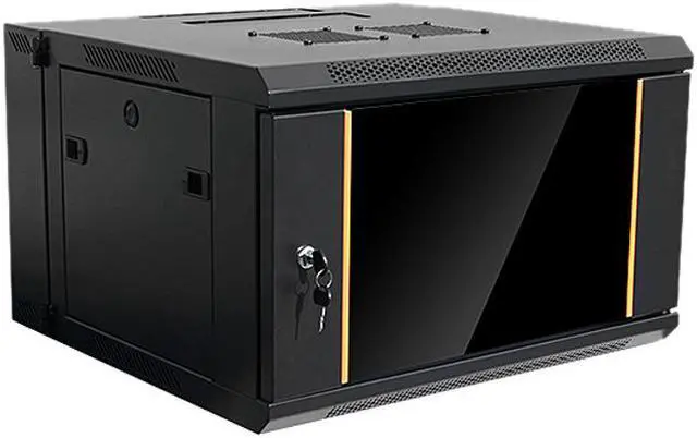 Main image of iStarUSA WMZ655-DWR2U 6U 550mm Depth Swing-out Wallmount Server Cabinet with 2U Drawer