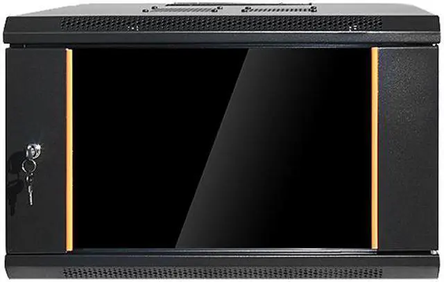 Alt view image 2 of 6 - iStarUSA WMZ655-DWR2U 6U 550mm Depth Swing-out Wallmount Server Cabinet with 2U Drawer