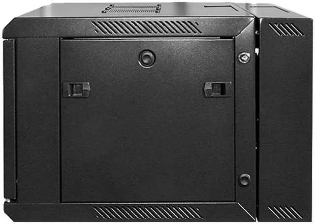 Alt view image 3 of 6 - iStarUSA WMZ655-DWR2U 6U 550mm Depth Swing-out Wallmount Server Cabinet with 2U Drawer