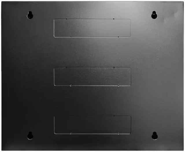 Alt view image 3 of 6 - iStarUSA WMZ955-KBR1U 9U 550mm Depth Swing-out Wallmount Server Cabinet with 1U Keyboard Drawer