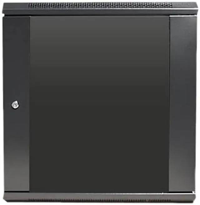 Alt view image 2 of 5 - iStarUSA WM1260-KBR1U 12U 600mm Depth Wallmount Server Cabinet with 1U Keyboard Drawer