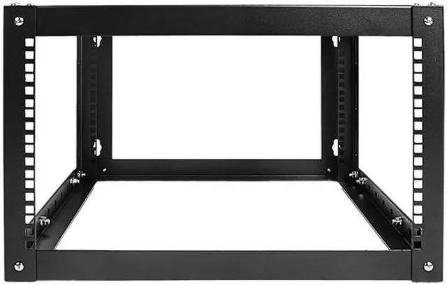 Alt view image 2 of 4 - iStarUSA WOM680-SFH40 6U 800mm Adjustable Wallmount Server Cabinet with 2U Supporting Tray