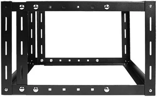 Alt view image 3 of 4 - iStarUSA WOM680-SFH40 6U 800mm Adjustable Wallmount Server Cabinet with 2U Supporting Tray