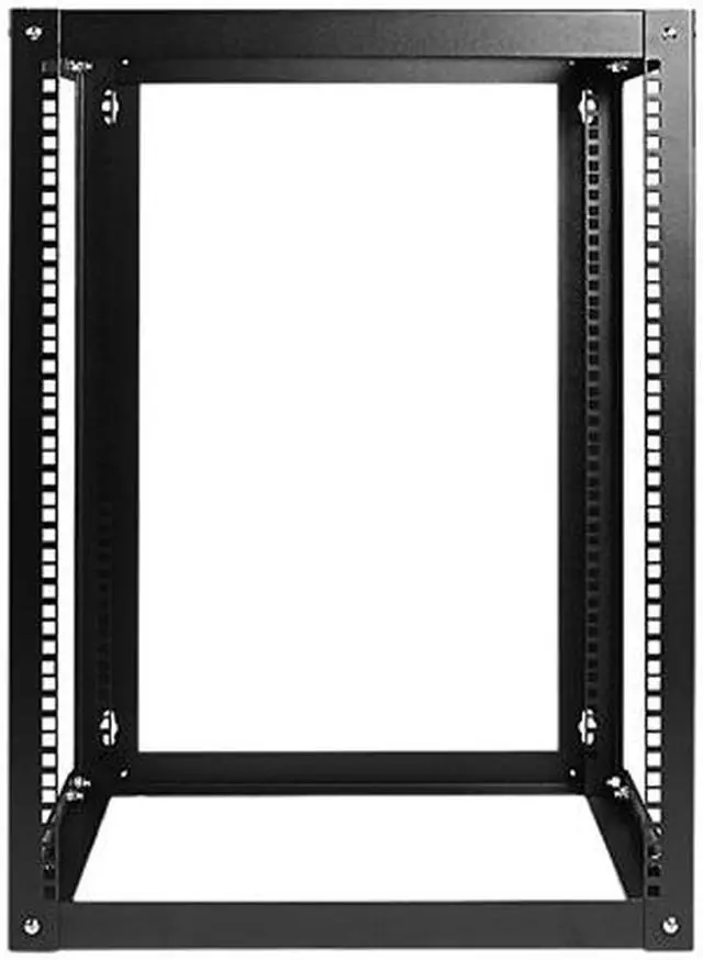 Alt view image 2 of 4 - iStarUSA WOM1580-SFH40 15U 800mm Adjustable Wallmount Server Cabinet with 2U Supporting Tray