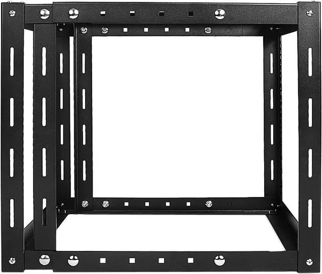 Alt view image 3 of 4 - iStarUSA WOM980-P1U 9U 800mm Adjustable Wallmount Server Cabinet with 1U Cover Plate