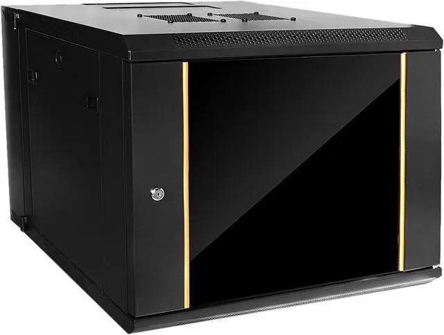 Main image of iStarUSA WMZ955-P2U 9U 550mm Depth Swing-out Wallmount Server Cabinet with 2U Cover Plate