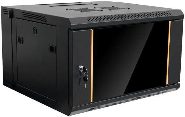 Main image of iStarUSA WMZ655-CM2U 6U 550mm Depth Swing-out Wallmount Server Cabinet with 2U Cable Management