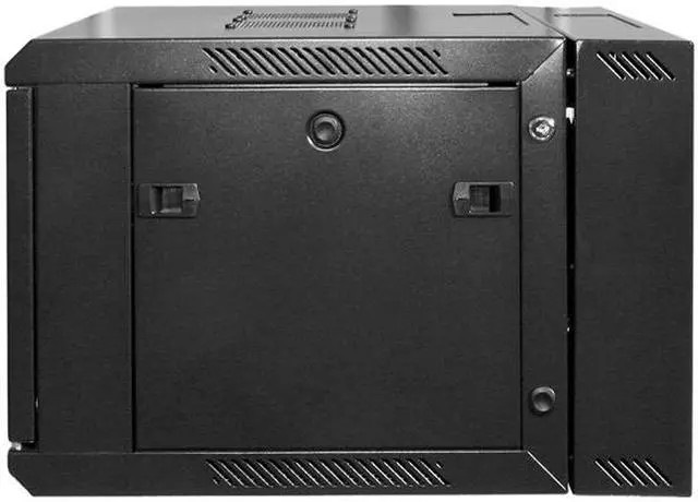 Alt view image 3 of 4 - iStarUSA WMZ655-CM2U 6U 550mm Depth Swing-out Wallmount Server Cabinet with 2U Cable Management