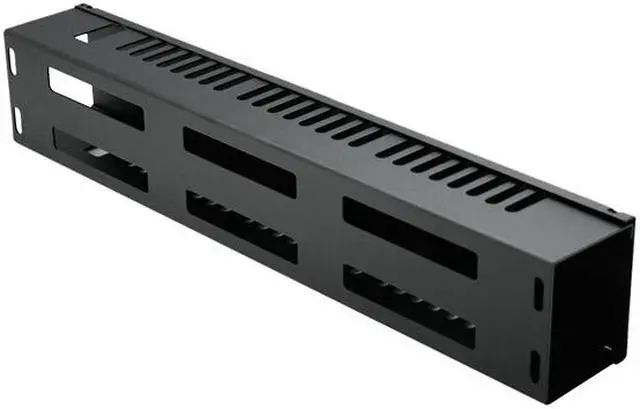 Alt view image 4 of 4 - iStarUSA WMZ655-CM2U 6U 550mm Depth Swing-out Wallmount Server Cabinet with 2U Cable Management