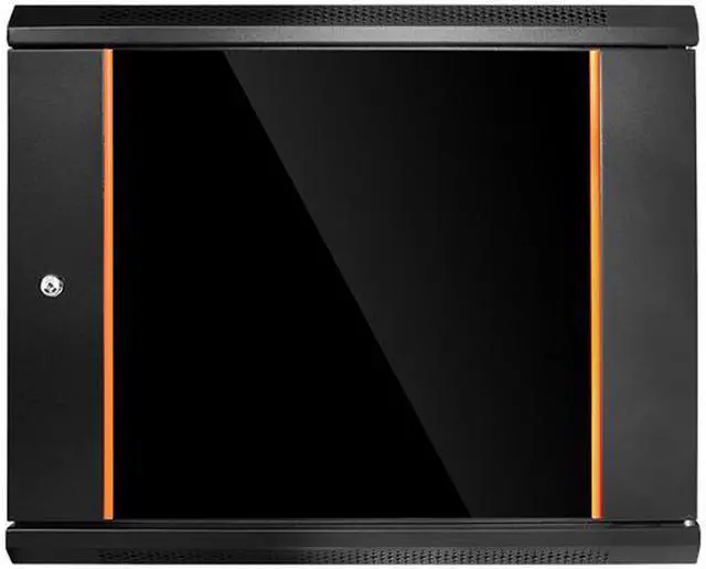 Alt view image 2 of 4 - iStarUSA WMZ955-CM2U 9U 550mm Depth Swing-out Wallmount Server Cabinet with 2U Cable Management