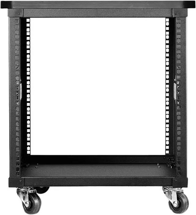 Main image of iStarUSA WD-1045-WT 10U 450mm Depth Simple Server Rack with Wood Top