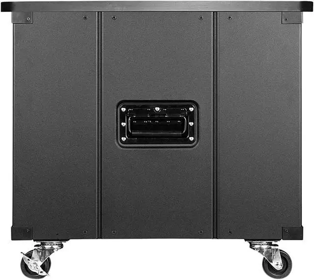 Alt view image 2 of 2 - iStarUSA WD-960-WT 9U 600mm Depth Simple Server Rack with Wood Top