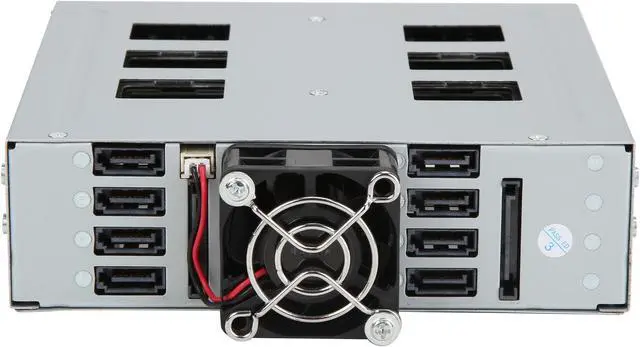Alt view image 4 of 8 - iStarUSA BPU-128DE-SS 5.25" to 8 x Slim 2.5" HDD SSD Hot-swap Rack