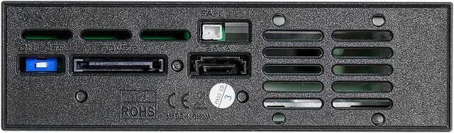 Alt view image 7 of 9 - iStarUSA T-7DE-SS 5.25" to 3.5" SATA SAS 6 Gbps HDD SSD Hot-swap Rack