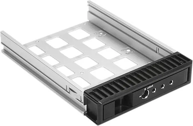 Alt view image 4 of 9 - iStarUSA T-7DE-SS 5.25" to 3.5" SATA SAS 6 Gbps HDD SSD Hot-swap Rack