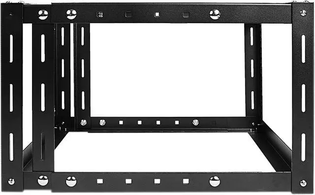 Alt view image 3 of 4 - iStarUSA WOM680-SFH40BC 6U 800mm Adjustable Wallmount Bitcoin Mining System Cabinet with 2U Supporting Tray