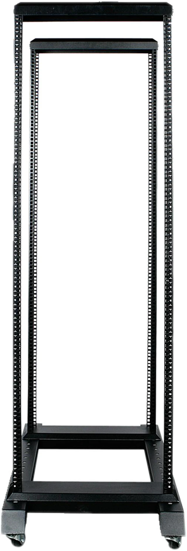 Basic Rack 36u Frame iStarUSA WO36AB-KBR1U 36U 4 Post Open Frame Rack with 1U Keyboard ...