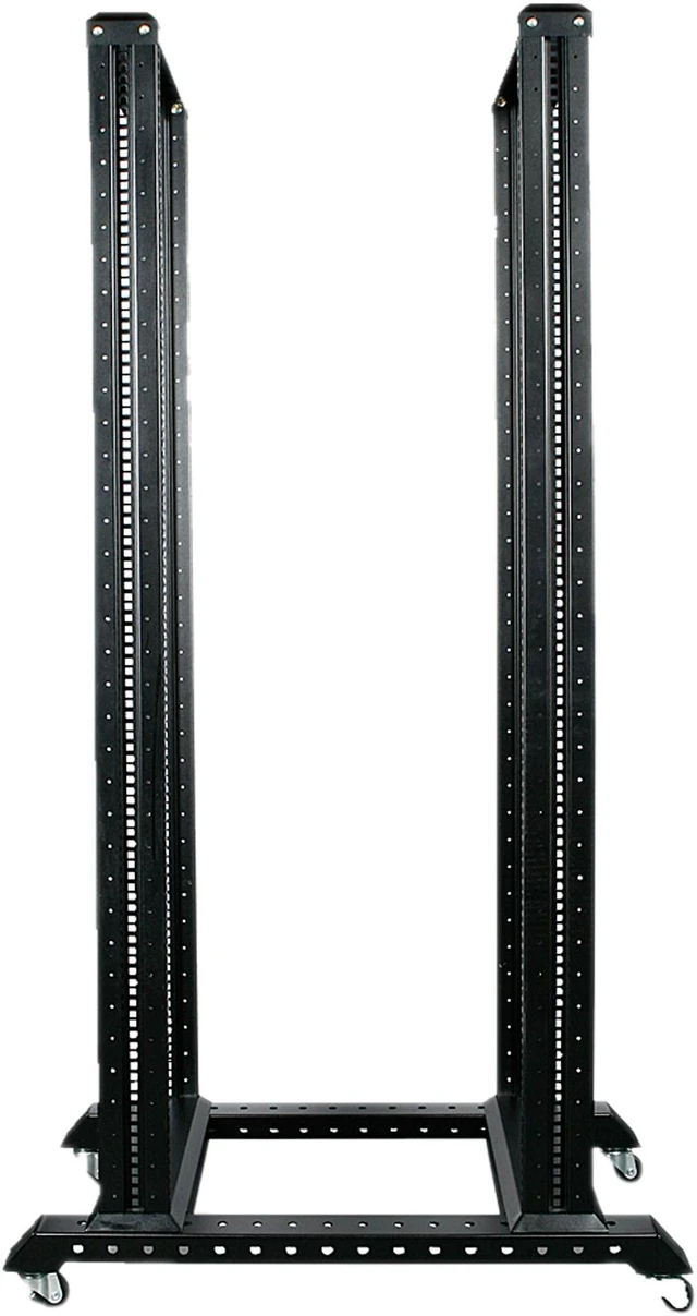 Pd10 Rack Automation iStarUSA WO36AB-PD10 36U 4 Post Open Frame Rack with 10 Outlet Overload ...