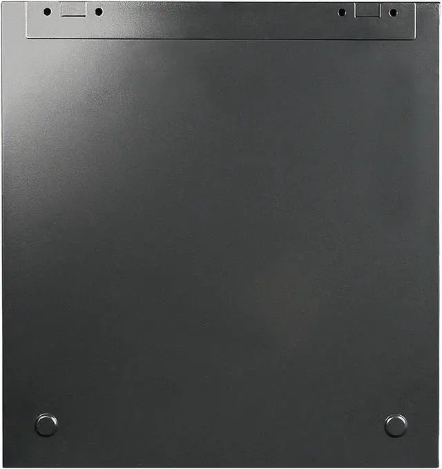 Alt view image 3 of 4 - iStarUSA WM1260-P2UMT 12U 600mm Depth Wallmount Server Cabinet with 2U Metallic White Board Panel