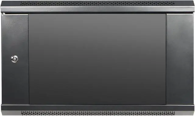 Alt view image 2 of 4 - iStarUSA WM660-KBR1U 6U 600mm Depth Wallmount Server Cabinet with 1U Keyboard Drawer