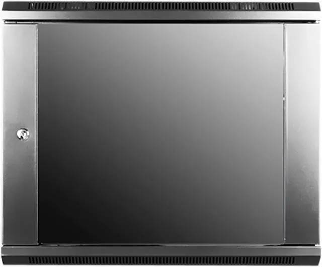 Main image of iStarUSA WM945-SFH25 9U 450mm Depth Wallmount Server Cabinet with 1U Supporting Tray
