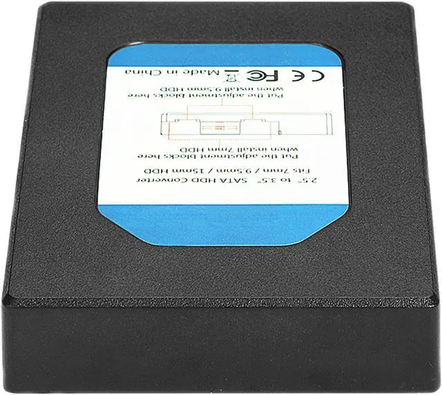Alt view image 2 of 10 - iStarUSA RP-HDD2535-SI Internal 2.5" to 3.5" HDD / SSD Converter