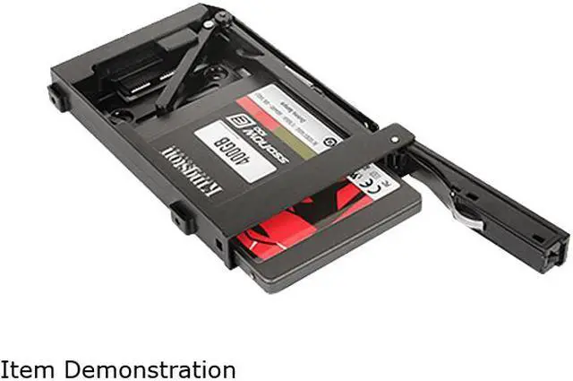 Alt view image 5 of 7 - iStarUSA T-C25HD-P Build-to-Order - Custom Size Trayless 2.5" SATA 6 Gbps HDD SSD Hot-swap Plastic Rack