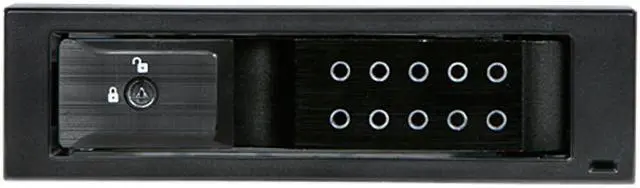 Main image of iStarUSA BPN-DE110HD-BLACK Trayless 5.25" to 3.5" 12Gb/s HDD Hot-swap Rack