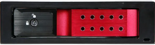 Main image of iStarUSA BPN-DE110HD-RED Trayless 5.25" to 3.5" 12Gb/s HDD Hot-swap Rack