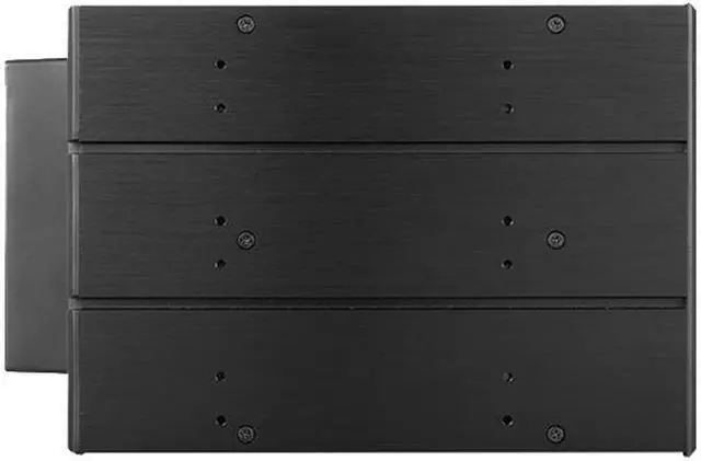 Alt view image 4 of 5 - iStarUSA BPN-DE340HD-BLUE Trayless 3 x 5.25" to 4 x 3.5" 12Gb/s HDD Hot-swap Rack