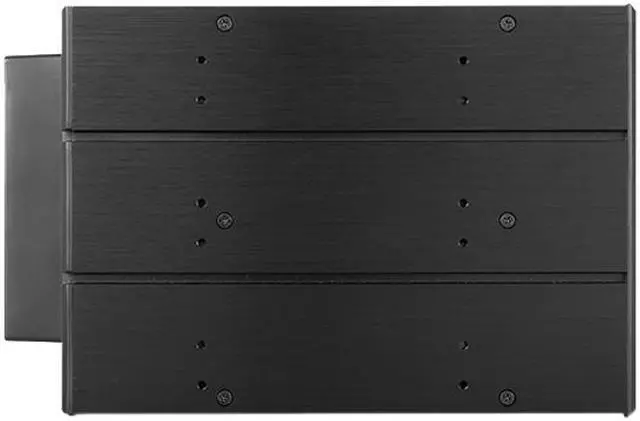 Alt view image 3 of 4 - iStarUSA BPN-DE340HD-SILVER Trayless 3 x 5.25" to 4 x 3.5" 12Gb/s HDD Hot-swap Rack