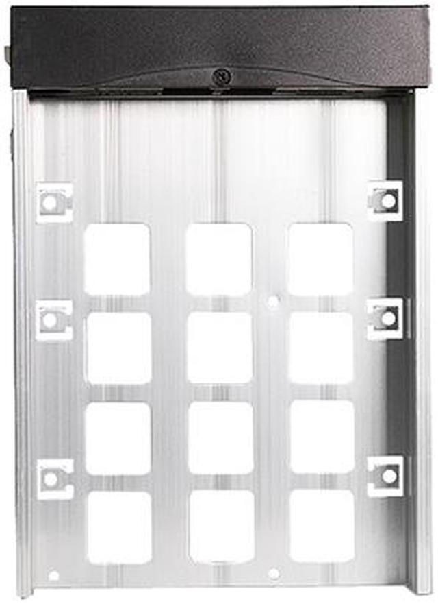 Alt view image 3 of 4 - iStarUSA T-7M1HD-BLACK 5.25" to 3.5" 2.5" 12Gb/s HDD SSD Hot-swap Rack (Black Tray)