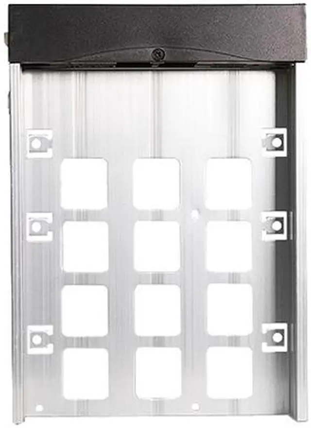 Alt view image 4 of 5 - iStarUSA T-7M1HD-BLUE 5.25" to 3.5" 2.5" 12Gb/s HDD SSD Hot-swap Rack (Blue Tray)