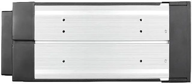 Alt view image 2 of 4 - iStarUSA BPU-230HD-RED 2 x 5.25" to 3 x 3.5" 2.5" 12Gb/s HDD SSD Hot-swap Rack